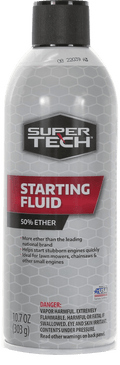 Super Tech Starting Fluid — 50% Ether, 10.7 oz.
