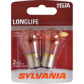 Sylvania 1157A Long Life Automotive Mini Bulb, Pack of 2.