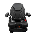 TICSEA Tractor Seat Fit for Bad Boy Mower,Adjustable Backrest Headrest and Slide Rails Forklift seat,Adjustable Armrests Shock Absorber Heavy Duty for Zero Turn Lawn Mower