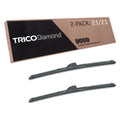 TRICO Diamond 2 Pack, Two 21", High Performance Replacement Windshield Wiper Blades (25-2121)