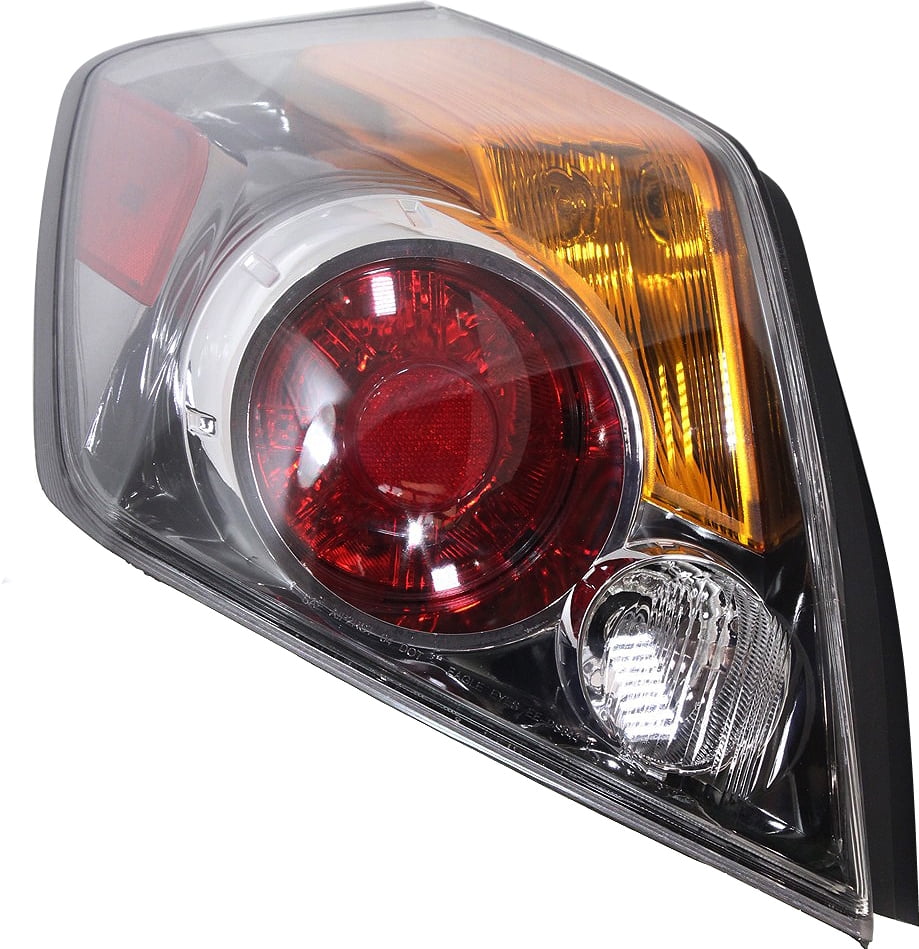 Tail Light Compatible With 2007-2012 Nissan Altima Left Driver With bulb(s)
