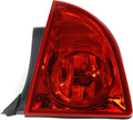 Tail Light Compatible With 2008-2012 Chevrolet Malibu Right Passenger Side, Outer With bulb(s)
