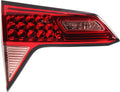 Tail Light Compatible With 2016-2018 Honda HR-V Left Driver Side, Inner With bulb(s)