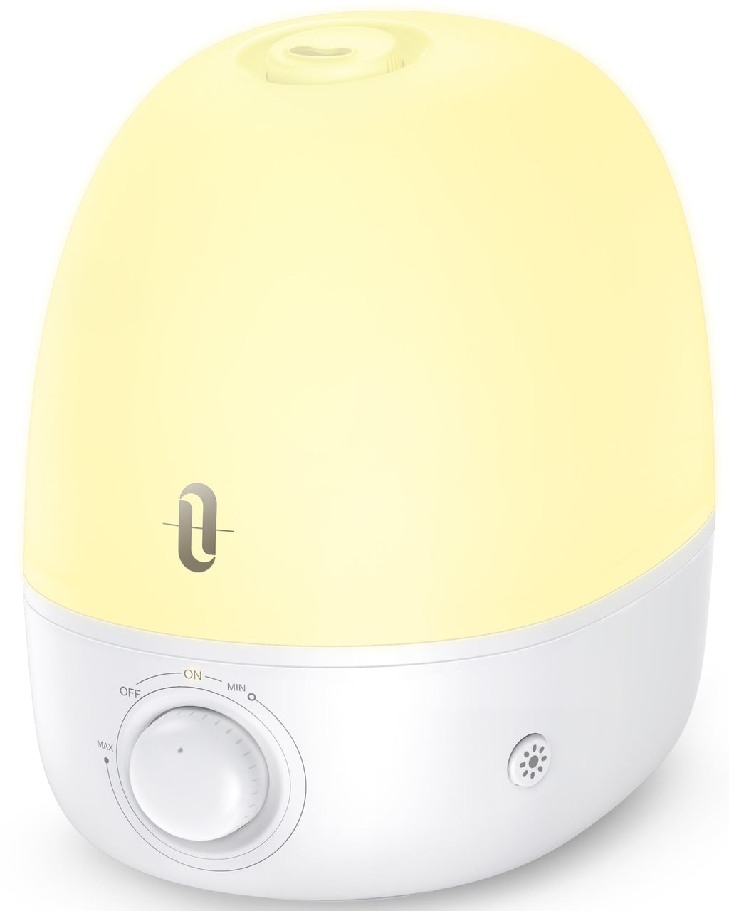 TaoTronics Humidifiers, 2.5L Ultrasonic Cool Mist Humidifier, 26dB Whisper Quiet Essential Oil Diffuser with Night Light for Baby Room, Nursery, Bedroom, Home, Office, White