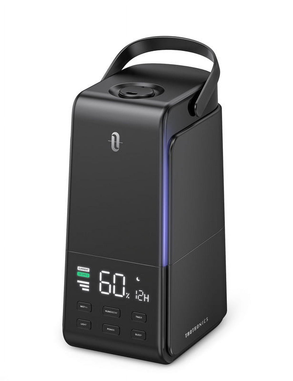 TaoTronics Humidifiers for Home, 4L Ultrasonic Cool Mist Humidifier with Automatic Humidity Monitoring