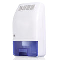 Tbest 700ml Compact Auto Min Dehumidifier Ultra Quiet Lightweight Portable Dehumidifier for Small Rooms Bathroom, Bedroom, Wardrobe Room, Closet