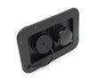 Thetford | B&B Molders RV 6" City/ Gravity Water Hatch with Plastic Check Valve, Black, 94223