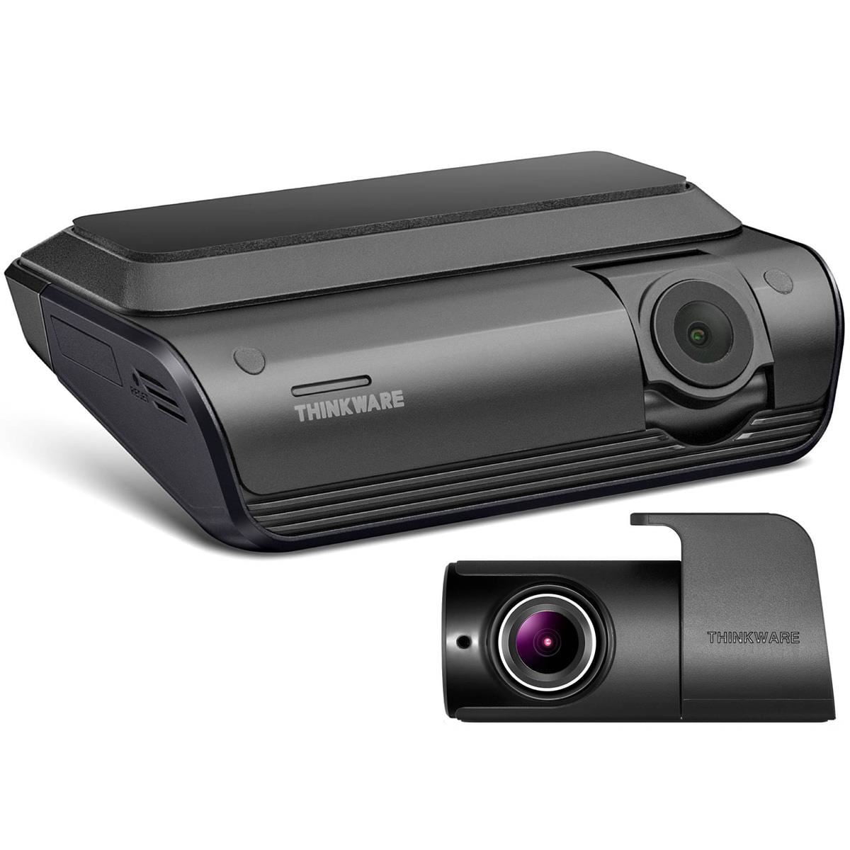Thinkware Q1000 2K QHD Dual Front and Rear On-Dashboard Camera Video Recorder Dashcam for Cars 32GB Built-in WiFi GPS Parking Mode Motion Detection Night Vision Sony Sensor G-Sensor HDR Wide Angle