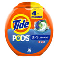 Tide Pods Laundry Detergent Soap Packs, Original Scent, 76 Ct