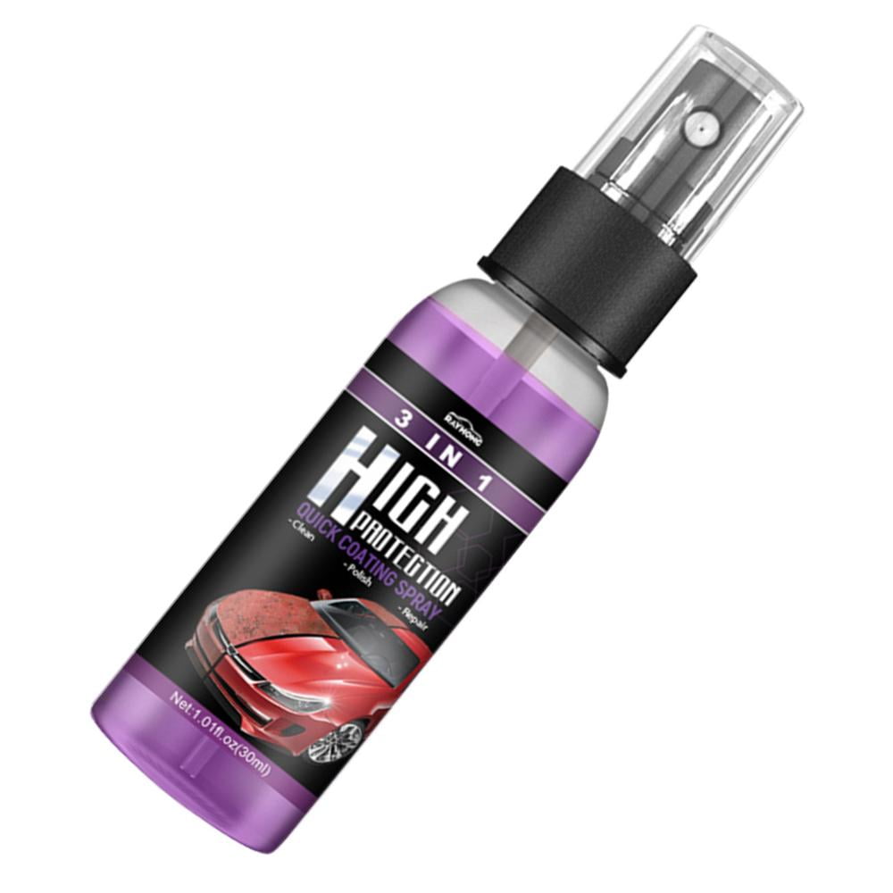 Tohuu Ceramic Coating Spray For Cars 3 In 1 Car Shield Coating Car Paint Repair Waterless Car Wash Ceramic Spray Coating Quick Car Coating Spray For Cars Motorcycle outgoing