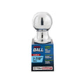TowSmart Trailer Hitch Ball, Class I, 1-7/8in Ball, 1in x 2in Shank, 2000lb, 712, Chrome, 1 Each