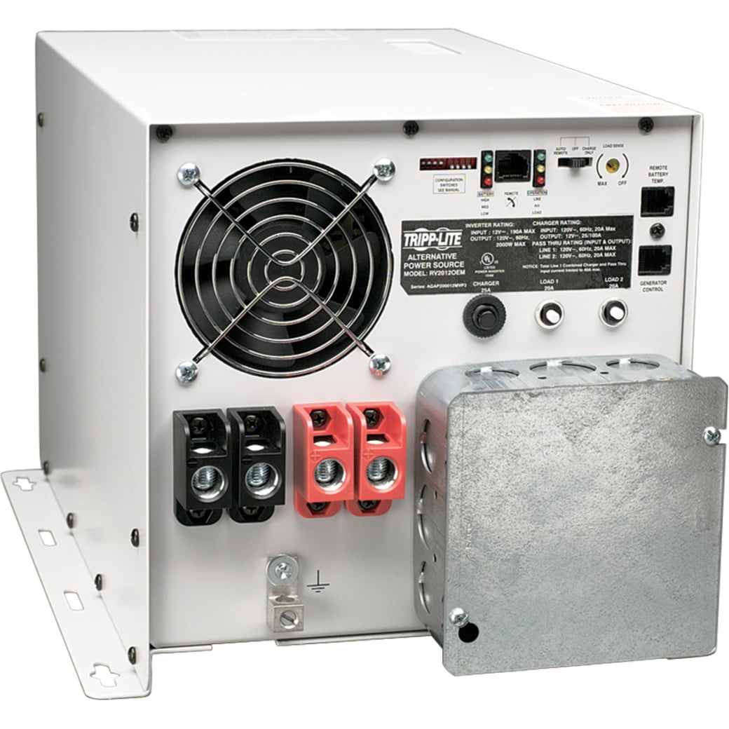 Tripp Lite 3000W PowerVerter RV Inverter/Charger with Hardwire Input/Output