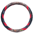 TrueTimber Kanati Freedom Steering Wheel Cover, Anti Slip & Odor Free, Car, Truck, SUV Accessories, Universal Fit 14.5” – 15.5”, Auto, Camouflage and Red