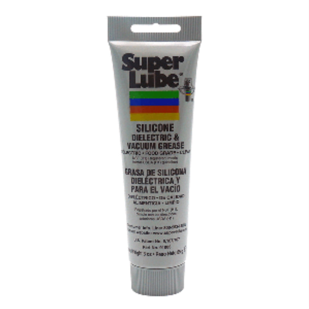 Tube Super Lube Silicone High-Dielectric & Vacuum Grease 3 Oz. - Lot of 12