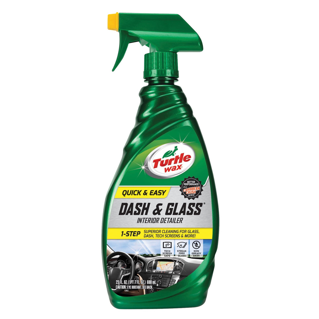 Turtle Wax Quick and Easy Dash and Glass Interior Detailer, 23 oz