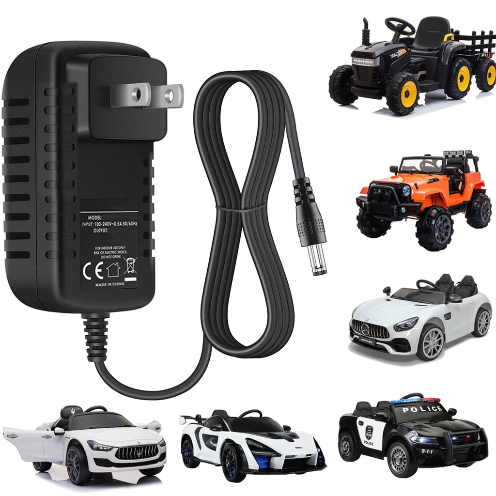 UWR-Nite 12 Volt Battery Charger for Ride On Toys, 12V Kids Ride On Car Charger Universal Charger Electric Battery Power Supplies