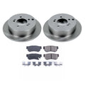 Ultimate Brakes Rear Ceramic Brake Pad and Rotor Kit with Hardware WM80709