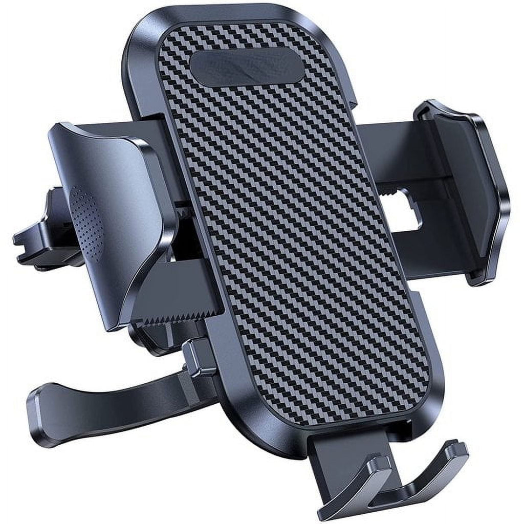 Ultra Stable Car Phone Holder Mount, 2 in 1 Air Vent Phone Mount for Car Easy Clamp Cell Phone Holder Car Fit for iPhone 13 Pro Max Mini 12 All Mobile Phones