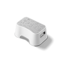 Uncle Wu Kids Step Stool - Potty Training Stool - Slip-Resistant Surface One Step Stool for Kids/Adult (Gray White)