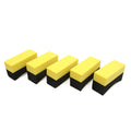 Unique Bargains 5pcs Auto Car Wheel Tire Waxing Polishing Washing Cleaning Sponge Pad Brush