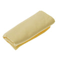 Unique Bargains Durable Practical Faux Chamois Furniture Car Wash Towel Light Yellow