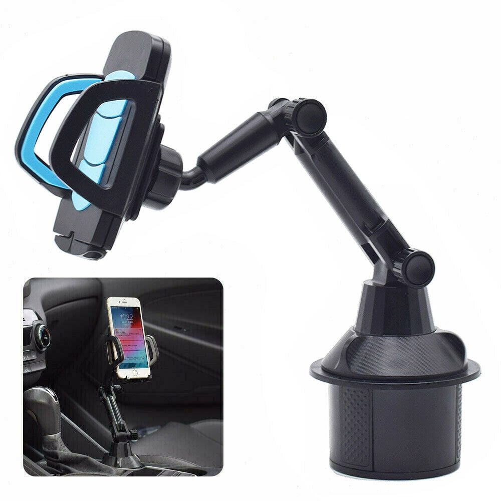 Universal Car Cup Holder Phone Mount Cell Phone Holder Adjustable Cup Holder Cradle Car Mount with Flexible Long Neck for Cellphone