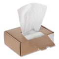 Universal UNV35947 16 Gallon Capacity, High-Density Shredder Bags - Clear (100/Box)