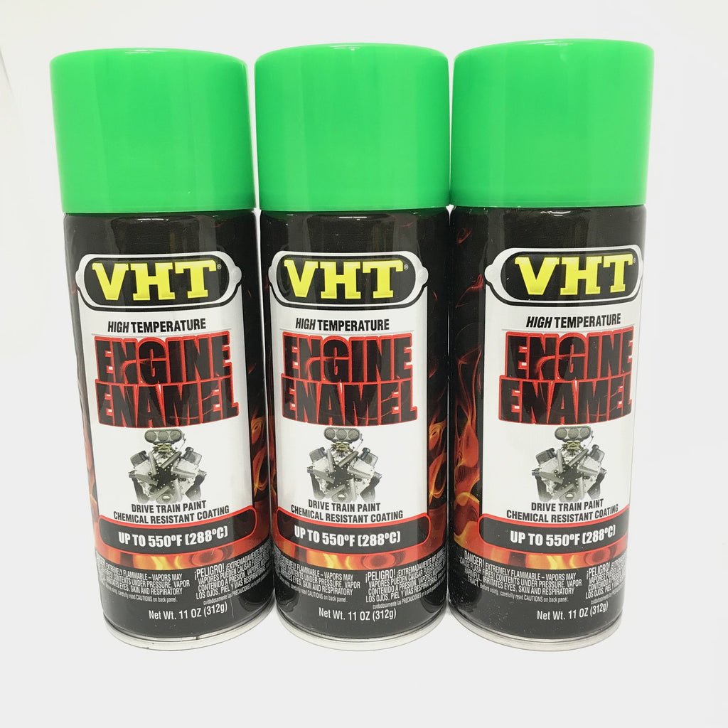 VHT SP154-3 PACK Grabber Green Engine Enamel Superior Heat & Chemical Resistant