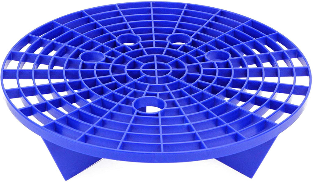 VIKING Automotive Bucket Insert Grit Trap for Car Wash and Detail Kits, Helps Remove Dirt and Debris from Microfiber, Mitts, Cloths, and Sponges, Blue