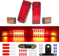 VINAUO Trailer Lights,Boat Trailer Lights,Trailer Lights Kit,Led Trailer Lights Kit,IP68 Waterproof Submersible,DOT Approval