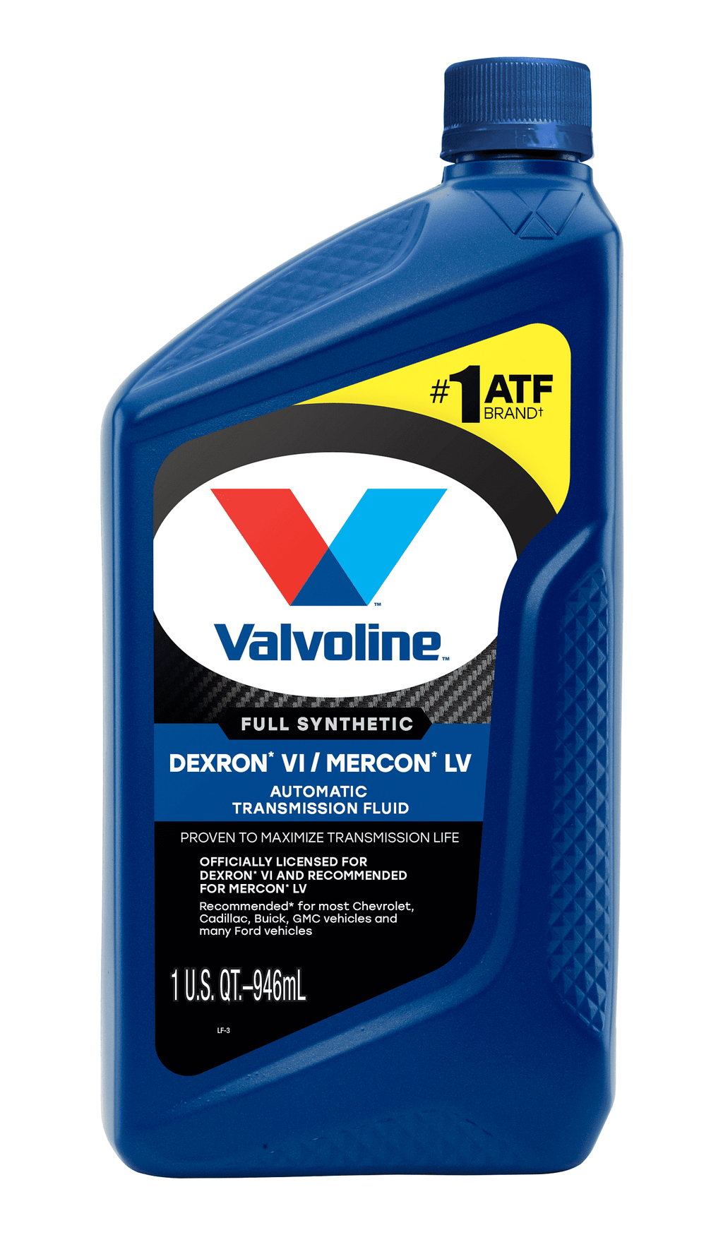Valvoline DEXRON VI/MERCON LV Full Synthetic Automatic Transmission Fluid (ATF) 1 QT