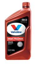 Valvoline High Mileage MaxLife 10W-30 Synthetic Blend Motor Oil 1 QT