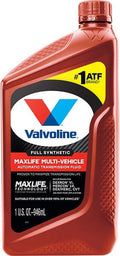 Valvoline MaxLife Multi-Vehicle Full Synthetic Automatic Transmission Fluid (ATF) 1 QT