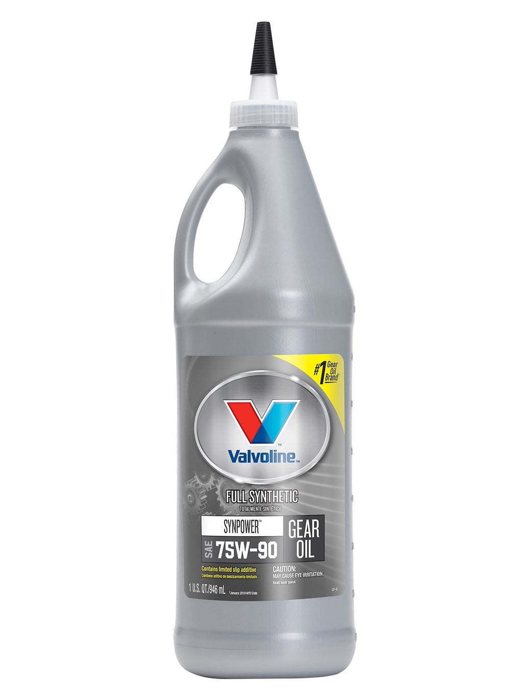 Valvoline SynPower 75W-90 Full Synthetic Gear Oil 1 QT