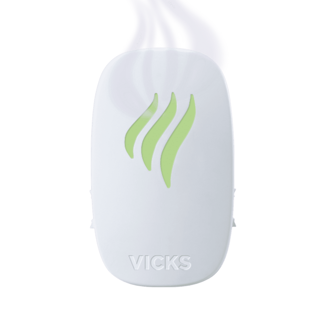 Vicks Plug-in Waterless Vaporizer with Nightlight, 100 sq ft, V1750