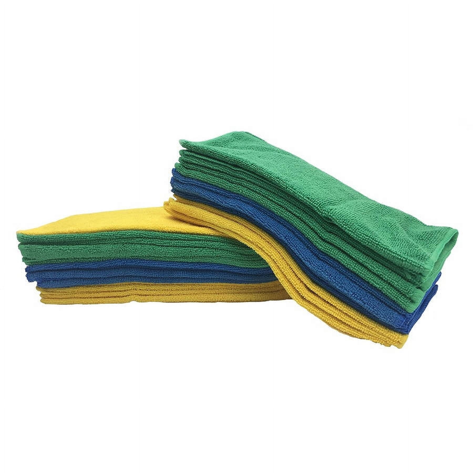 Viking Car Care Microfiber Auto Cleaning Cloth, 12 Pack Towels