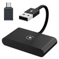Virwir Wireless Apple Carplay Adapter, For Iphone Factory Wired Apple CarPlay Car Plug-and-Play (Please Check If It Fits Your Car Before Buying!!!!)