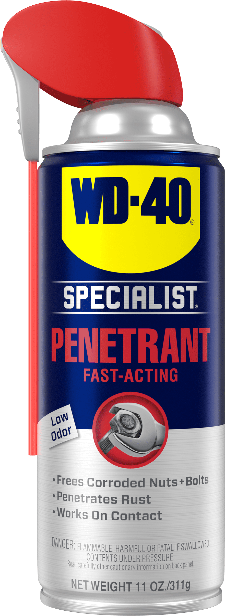 WD-40 Specialist Rust Release Penetrant Spray, 11 oz, Aerosol Can