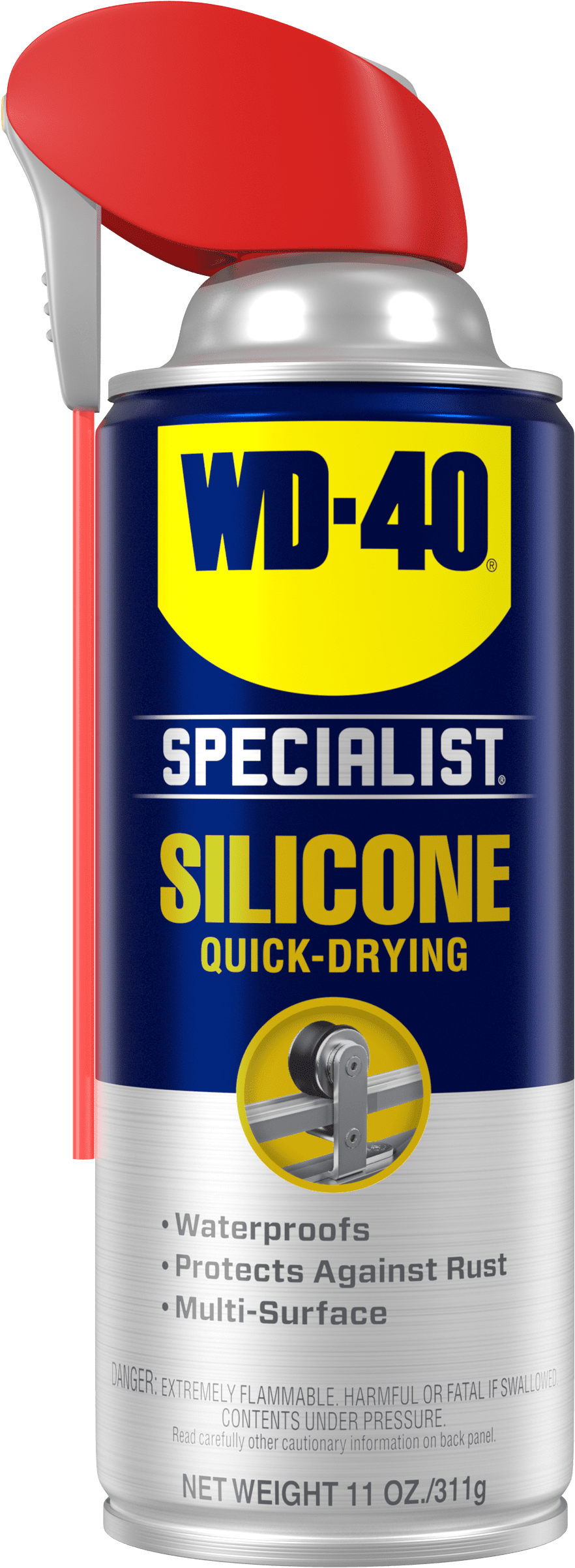 WD-40 Specialist Silicone Lubricant, 11-oz. Aerosol Can - 6 CA (780-300012)