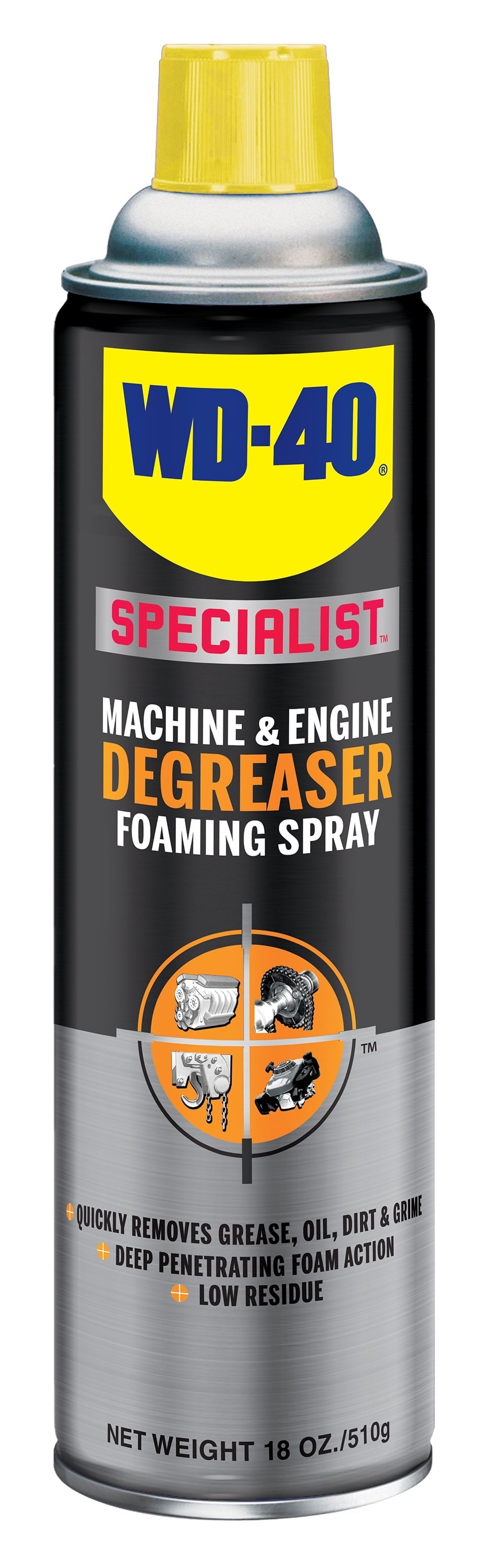WD-40Â&nbsp;SPECIALISTÂ&nbsp;MACHINE & ENGINE DEGREASER FOAMING SPRAY