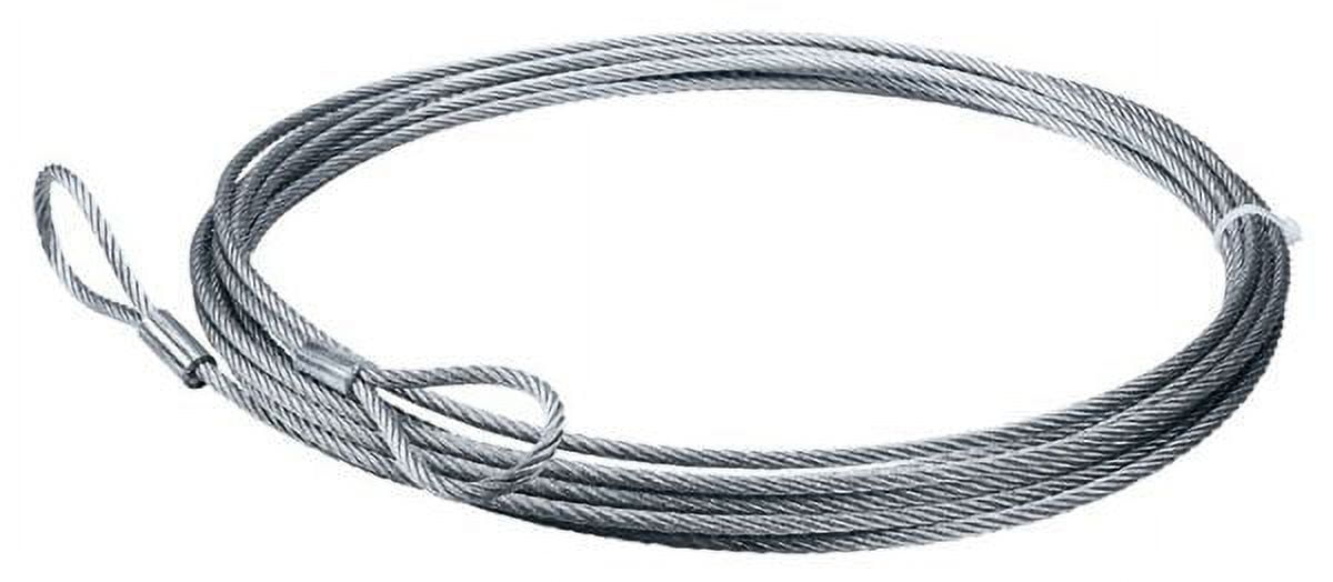 WINCH CABLE Extension – GALVANIZED - 3/8 inch X 100 ft (14,400lb strength) (4X4 VEHICLE RECOVERY)