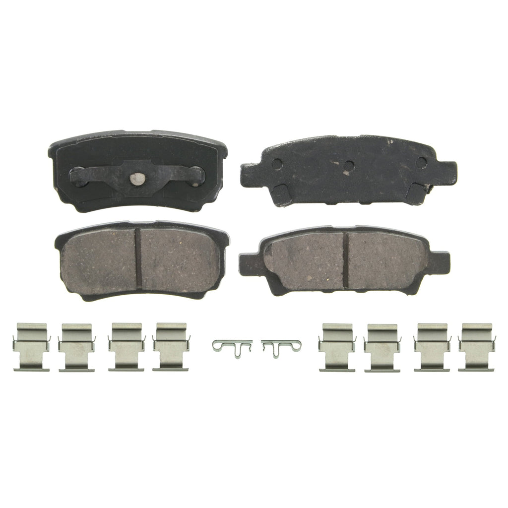 Wagner QuickStop ZD1037 Ceramic Disc Brake Pad Set Fits select: 2007-2017 JEEP PATRIOT, 2011-2014 CHRYSLER 200