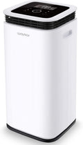 Waykar 70 Pints Dehumidifier for Basement and Home with Drain Hose, Spaces up to 4500 Sq Ft, Removes 9 Gallons Moisture/Day, 1.18 Gallons Water Tank and Four Air Outlets