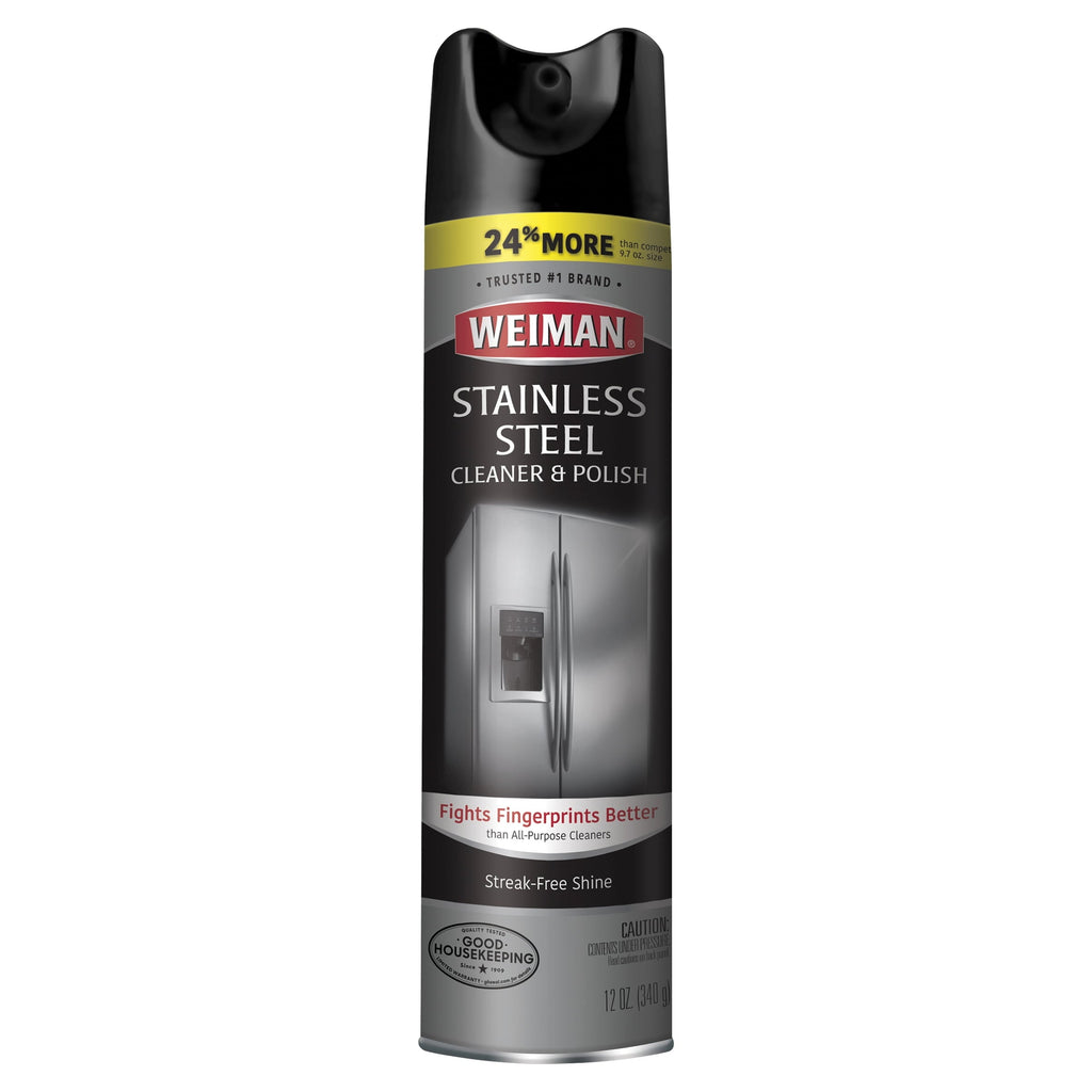 Weiman Stainless Steel Appliance Cleaner & Polish, 12 oz