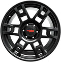 WheelDepot 17 X 7.5 Rim Matte Black Fits Toyota