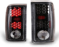 Winjet Pair Tail Lights Assembly for 2001 2002 2003 2004 2005 Ford Ranger Taillights, Rear Lamp Replacement w/Led Turn Signal, Reverse, Running and Brake Lights(Clear Lens)