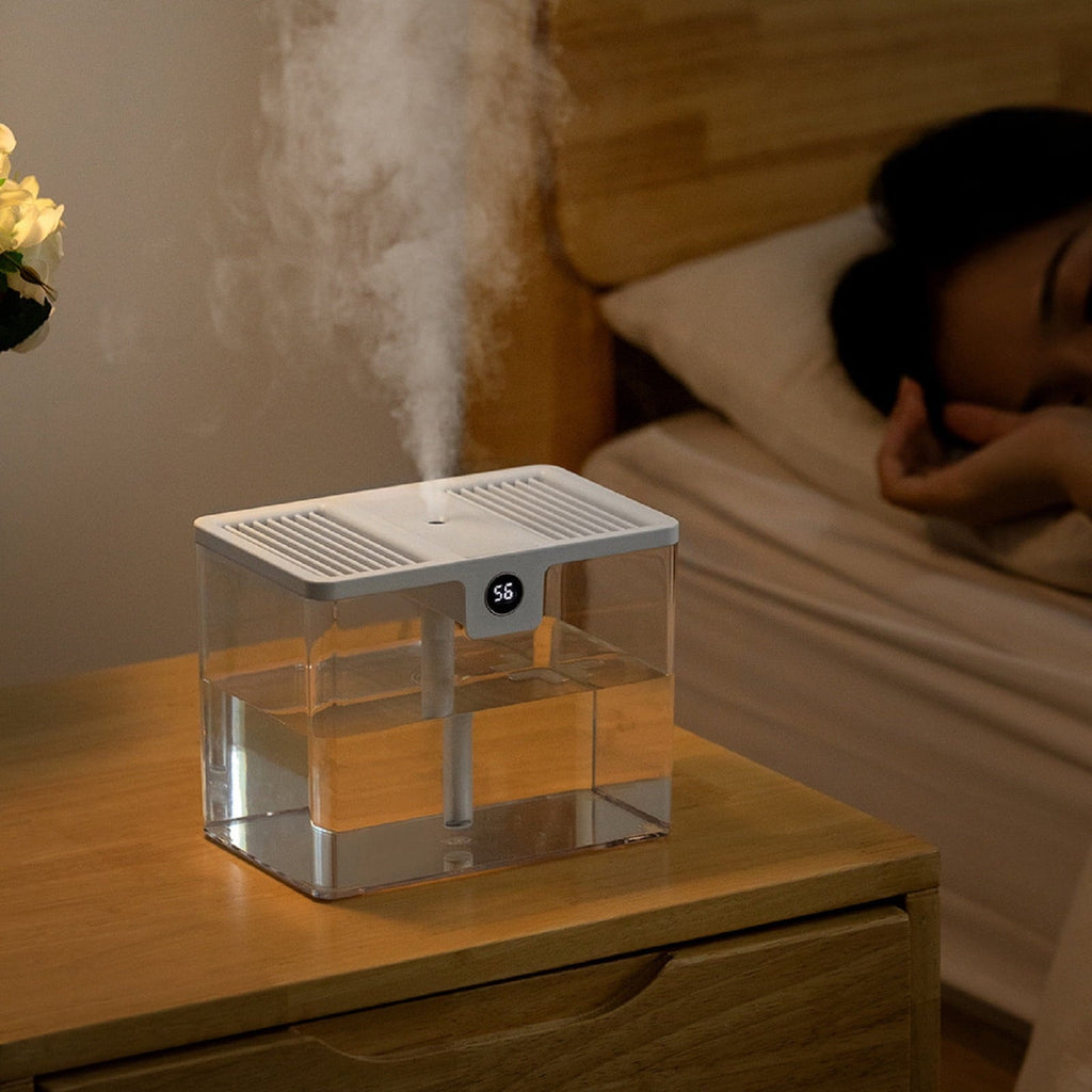 Wioihee USB Household Humidification Large Capacity Bedroom Spray Humidifier 1500ML