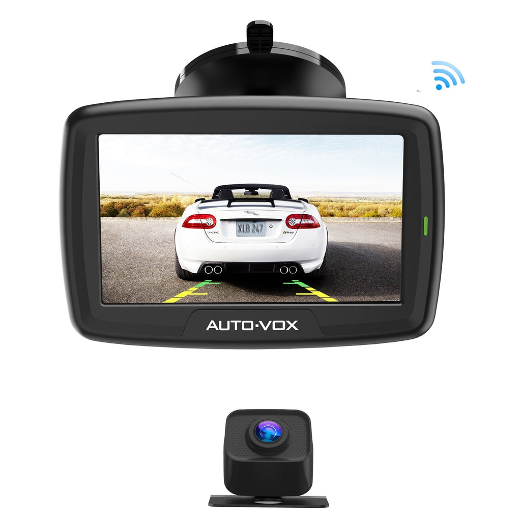 Wireless Backup Camera for Trucks, Waterproof Reversing Camera  Easy Installation, Vehicle Digital BackUp Camera System Wireless Rear View Camera for Trailer