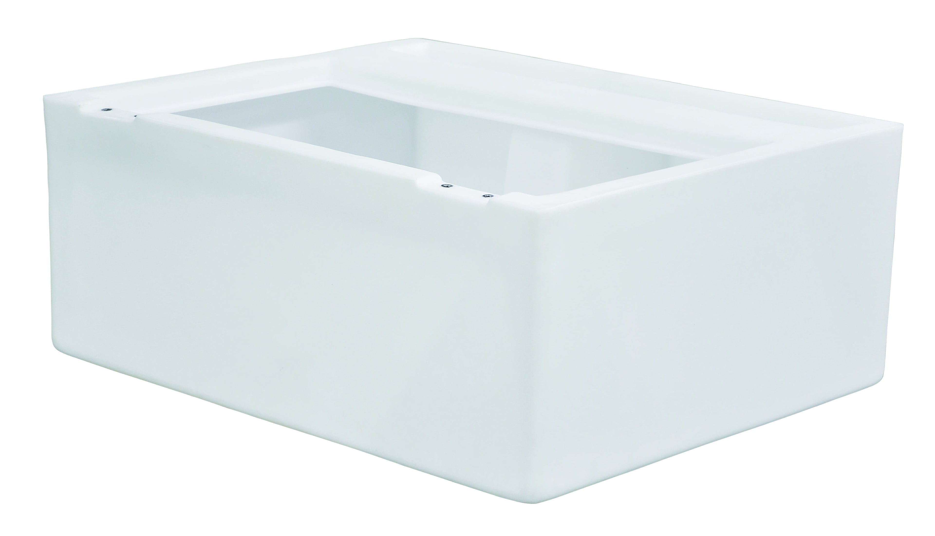 Wise 8WD95-1B-204 Deluxe Series 27" Pontoon Bench Seat Base, White