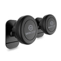 WixGear Magnetic Phone Car Mount, Universal Stick On (2 Pack) Dashboard Magnetic Car Mount Holder, for Cell Phones and Mini Tablets with Fast Swift-snap Technology, Magnetic Cell Phone Mount